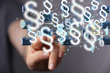 Symbol of Law and Justice - Paragraph / section sign.