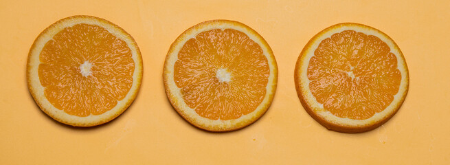 Different Citrus Fruit On Gray Concrete Table