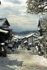 中山道馬篭宿