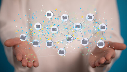 Big data cloud digital 3d media