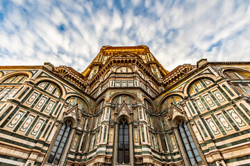 Rückseite von der Kathedrale Santa Maria del Fiore.