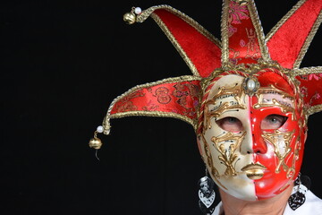mascaras en carnaval de venecia