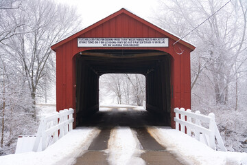Red Covered Bridge