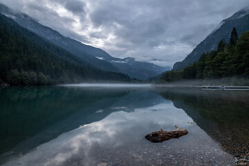lake in the mountains
