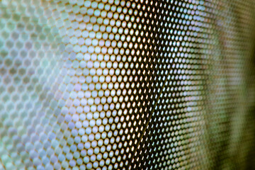 CloseUp LED blurred screen. LED soft focus background. abstract background ideal for design.