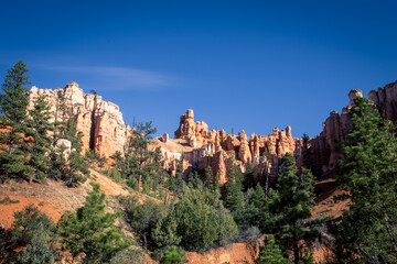 Fototapeta na wymiar Bryce canyon in state of Utah