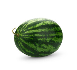 watermelon isolated on white background.