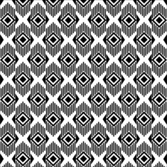 Seamless decorative geometric pattern. ethnic endless background with ornamental decorative elements with traditional etnic motives, tribal geometric figures. Print for wrapping, background