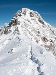 冬山 登山 山岳 日本