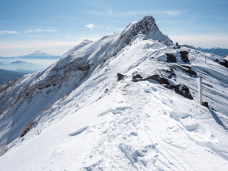 冬山 登山 山岳 日本