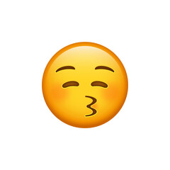 3d kiss face, Kissing face emoji with red heart, Blowing a Kiss emoticon	
