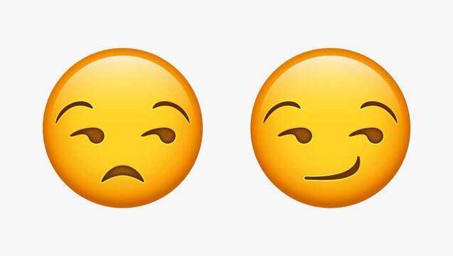 Smirk Emoji Images – Browse 564,292 Stock Photos, Vectors, and Video |  Adobe Stock