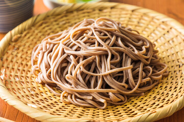 ざる蕎麦(十割蕎麦)　Japanese soba noodles