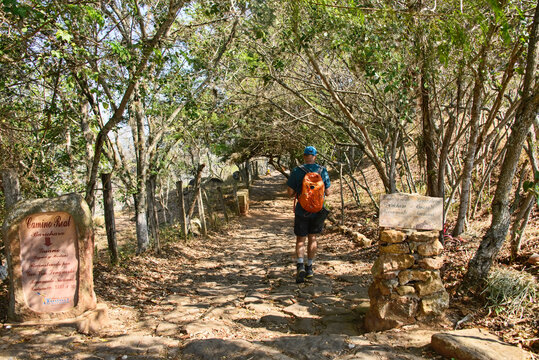 Trekking in Camino Real, Barichara, Santander, Colombia