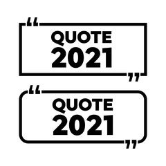 Obraz premium quotation mark for text. Frame with quotes. Quote vector comment