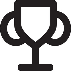 Trophy Vector Line Icon