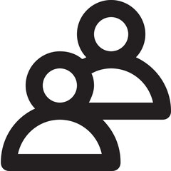 Users Vector Line Icon