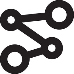 Network Vector Line Icon
