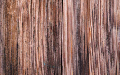 Old  wooden vertical texture as background. Vintage. 