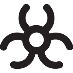 Obraz premium Biohazard Symbol 