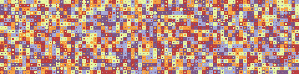 Abstract Geometric Pattern generative computational art illustration