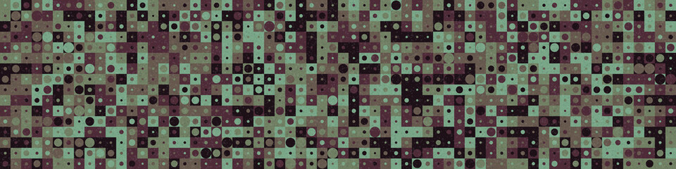 Abstract Geometric Pattern generative computational art illustration