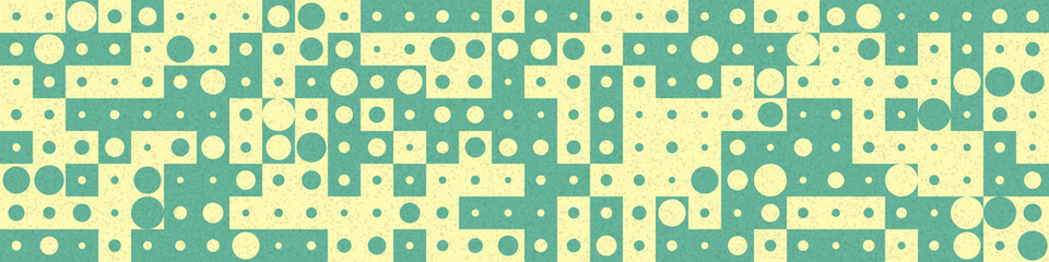 Abstract Geometric Pattern generative computational art illustration