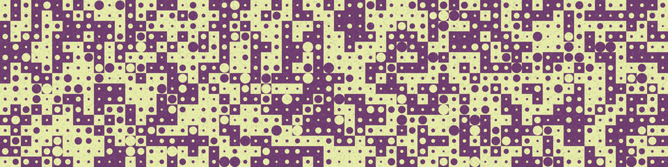 Abstract Geometric Pattern generative computational art illustration