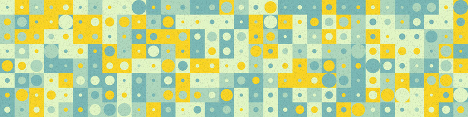 Abstract Geometric Pattern generative computational art illustration