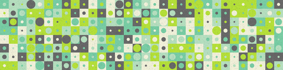 Abstract Geometric Pattern generative computational art illustration