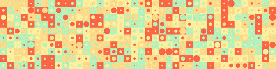 Abstract Geometric Pattern generative computational art illustration