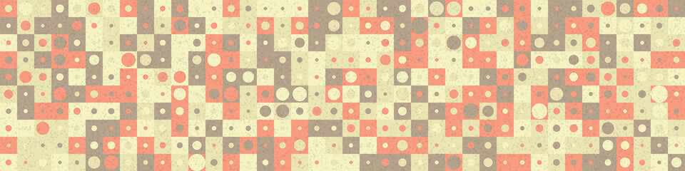 Abstract Geometric Pattern generative computational art illustration