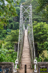 Puente Colgante. Kandy. Sri Lanka