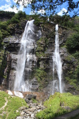 Obraz premium Cascate Acquafragia, Sondrio