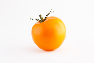 Single yellow tomato