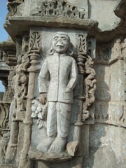 Fototapeta na wymiar statue of a hindu god