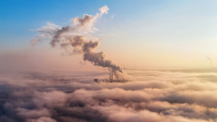 Thermal station above the clouds