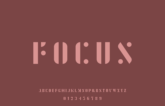 alphabet capital letter typeface, a to z font family