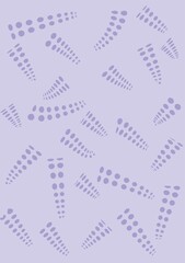 Purple background with dots