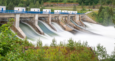 Hydroelectric per plant in Norway 