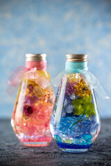 ハーバリウム　ドライフラワー　オイル　ボトル