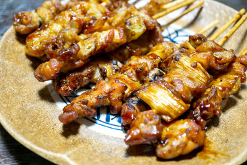 焼き鳥の写真素材