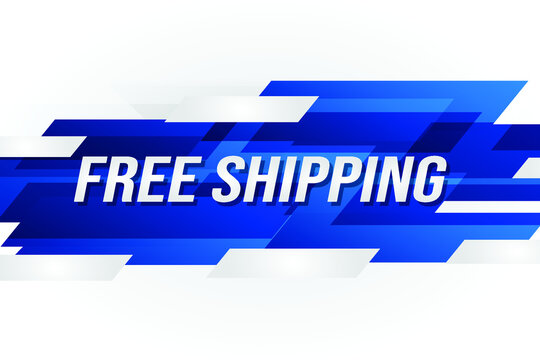 free shipping word concept vector illustration with modern futuristic  3d style for landing page template ui web mobile app poster banner flyer background gift card coupon label wallpaper facebook 