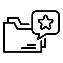 Expertise knowledge icon. Outline expertise knowledge vector icon for web design isolated on white background