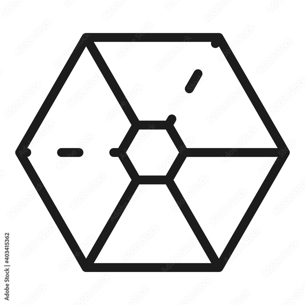 Poster hierarchy department icon. outline hierarchy department vector icon for web design isolated on white