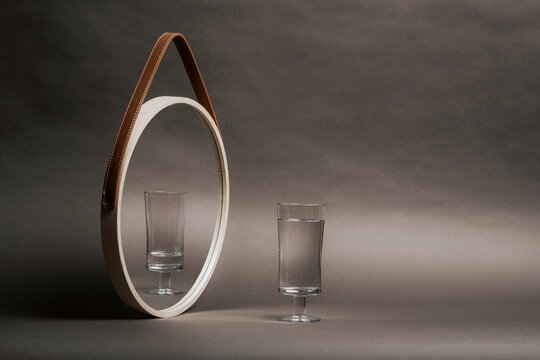 Wasserglas - halb voll oder halb leer