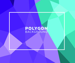 Abstract polygon background