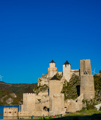 Obraz premium Golubac fortress in Serbia