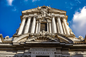Church Saints Vincent and Anastasius at Trevi in Rome, Italy