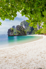 Tropical beach at Koh Hong island, Thailand